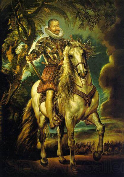 Peter Paul Rubens Equestrian Portrait of the Duke of Lerma, Spain oil painting art